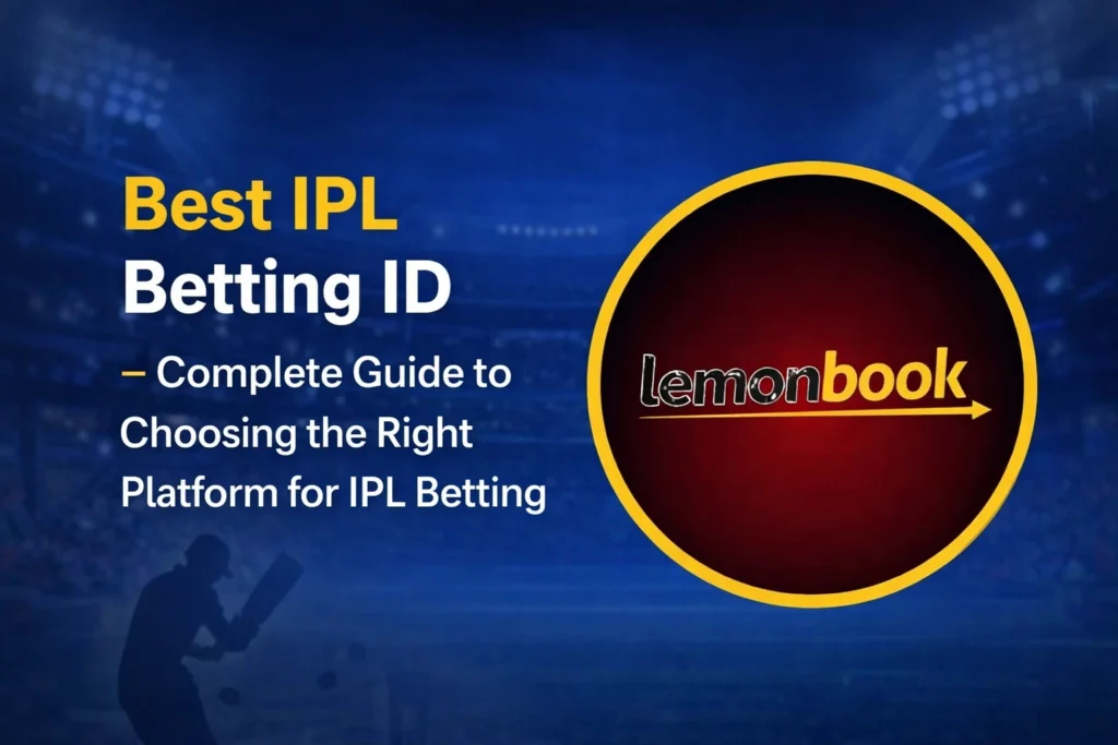 Best IPL Betting ID guide with Lemonbook logo for safe and secure IPL betting platform
