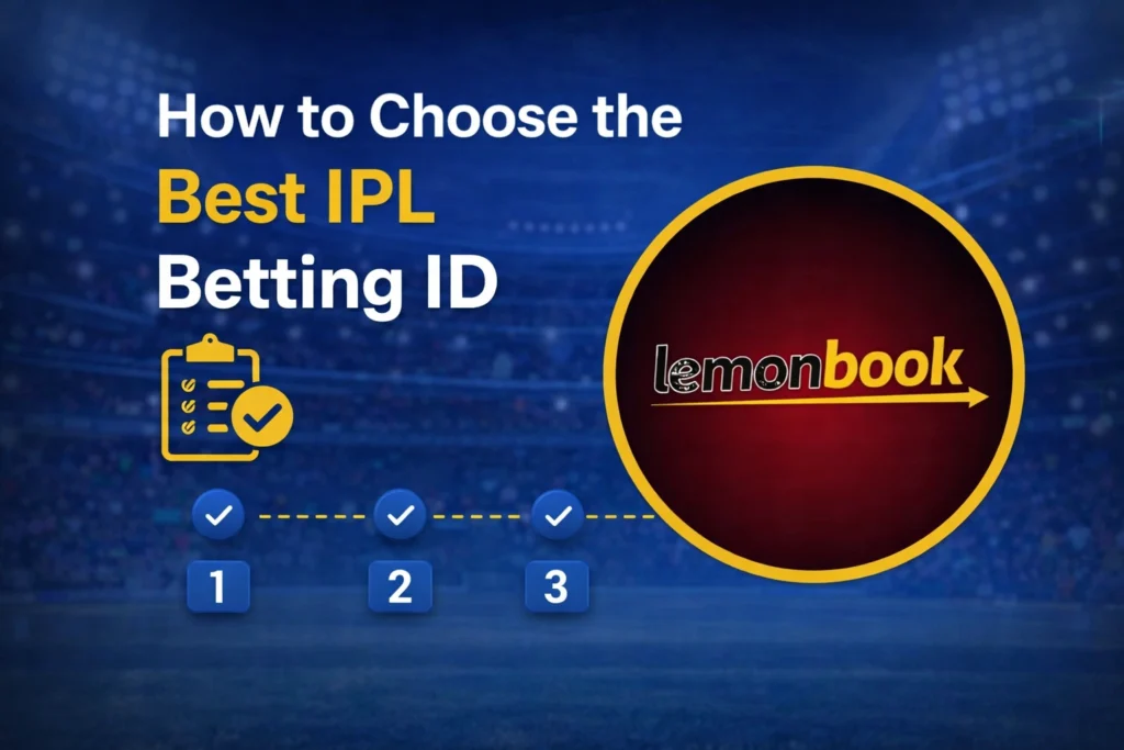 How to choose the Best IPL Betting ID with Lemonbook logo for secure and trusted IPL betting platform