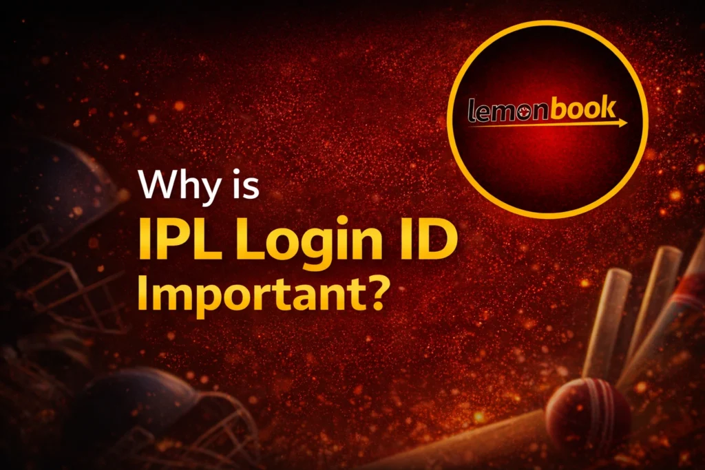 Why IPL Login ID is important with Lemonbook logo showing benefits like secure access personalization and exclusive features